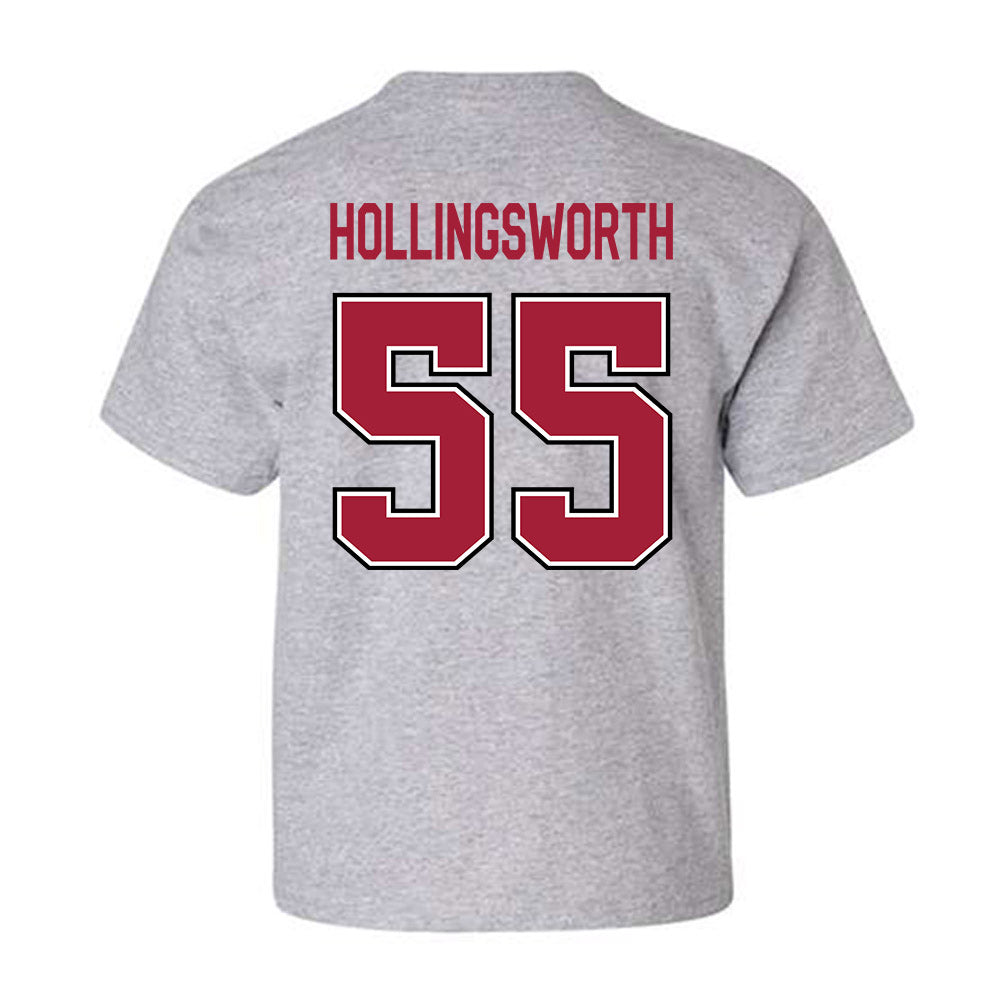 Arkansas - NCAA Football : JJ Hollingsworth - Classic Fashion Shersey Youth T-Shirt-1