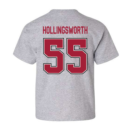 Arkansas - NCAA Football : JJ Hollingsworth - Classic Fashion Shersey Youth T-Shirt-1