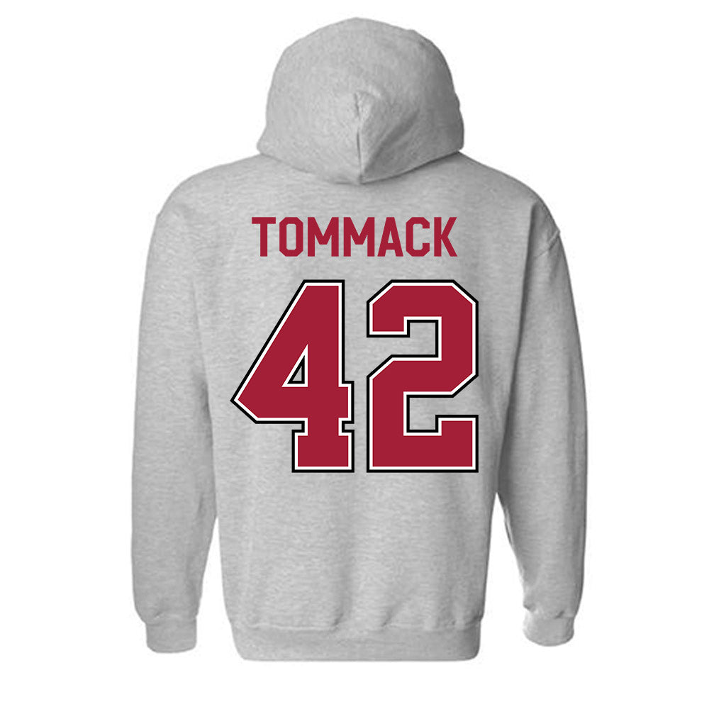 Arkansas - NCAA Women's Soccer : Taylor Tommack - Classic Fashion Shersey Hooded Sweatshirt-1