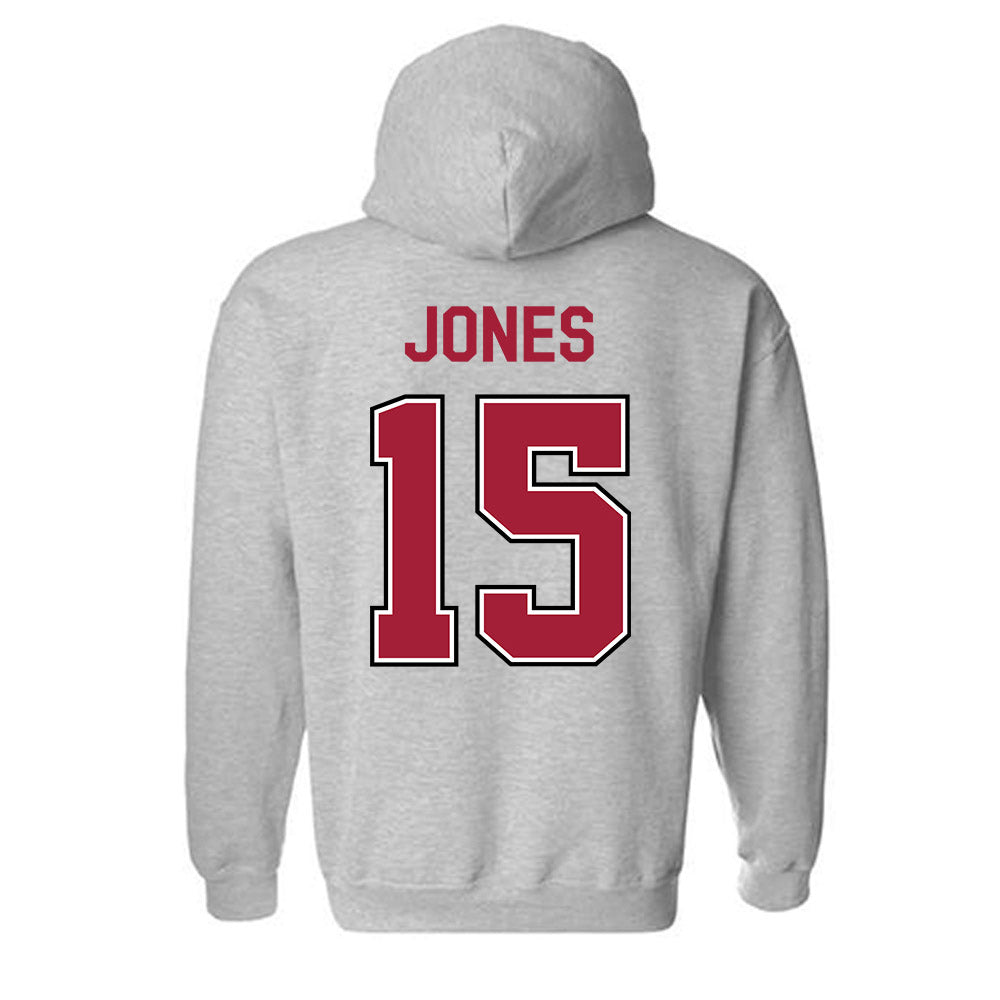 Arkansas - NCAA Women's Soccer : Sabrina Jones - Classic Fashion Shersey Hooded Sweatshirt-1