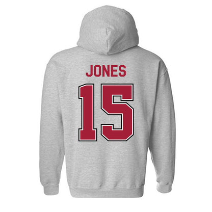 Arkansas - NCAA Women's Soccer : Sabrina Jones - Classic Fashion Shersey Hooded Sweatshirt-1