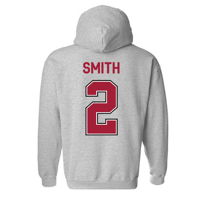 Arkansas - NCAA Women's Soccer : Keegan Smith - Classic Fashion Shersey Hooded Sweatshirt-1