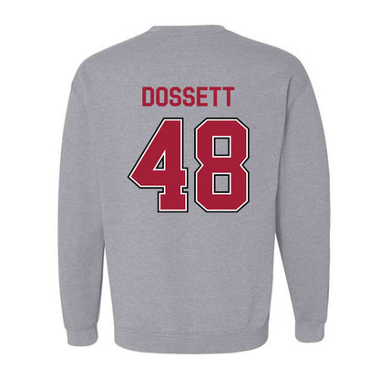 Arkansas - NCAA Baseball : Cooper Dossett - Classic Fashion Shersey Crewneck Sweatshirt-1