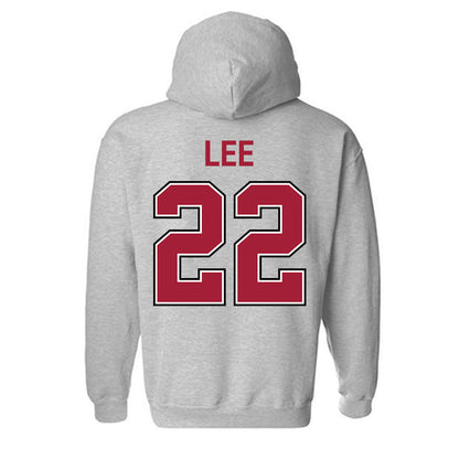 Arkansas - NCAA Baseball : Peyton Lee - Classic Fashion Shersey Hooded Sweatshirt-1