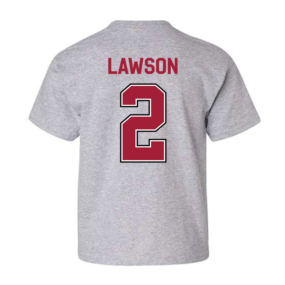 Arkansas - NCAA Women's Volleyball : Jada Lawson - Classic Fashion Shersey Youth T-Shirt-1