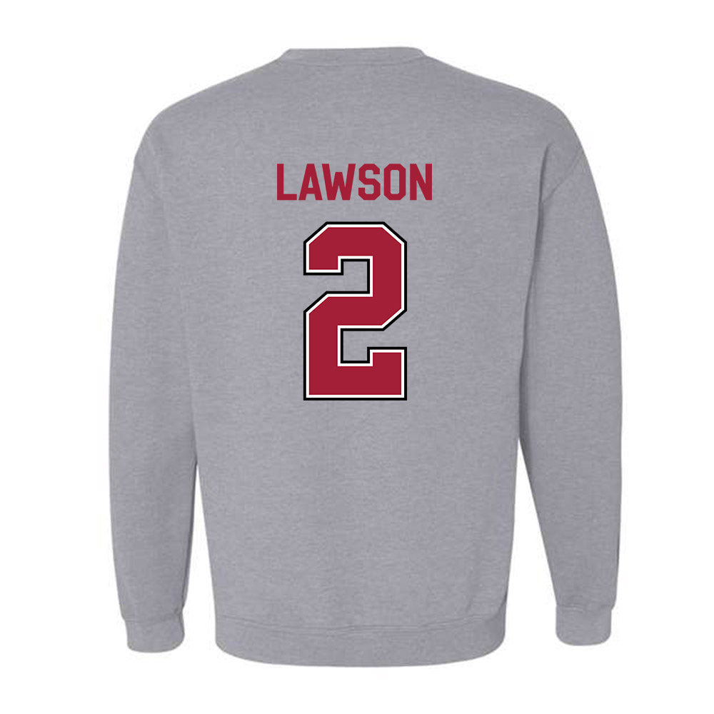 Arkansas - NCAA Women's Volleyball : Jada Lawson - Classic Fashion Shersey Crewneck Sweatshirt-1