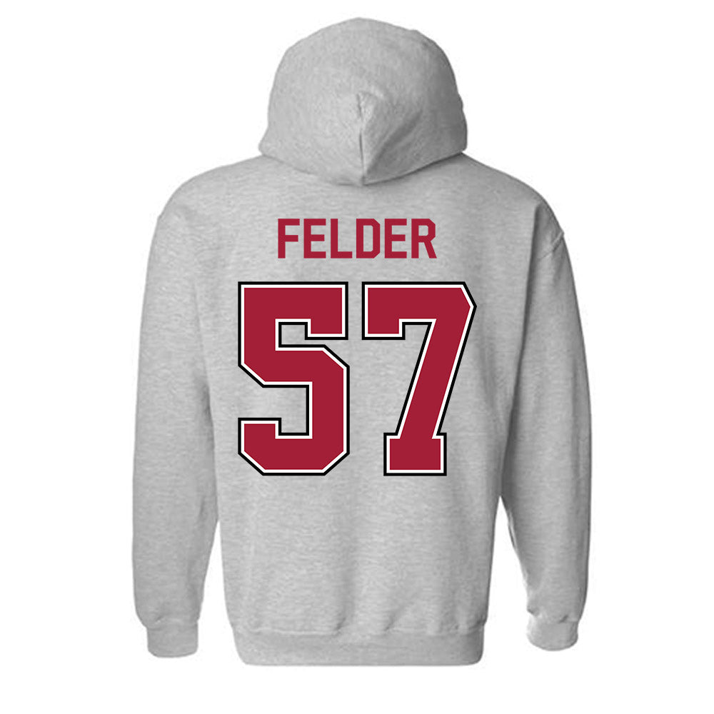 Arkansas - NCAA Baseball : Ross Felder - Classic Fashion Shersey Hooded Sweatshirt-1
