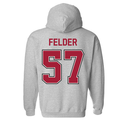 Arkansas - NCAA Baseball : Ross Felder - Classic Fashion Shersey Hooded Sweatshirt-1