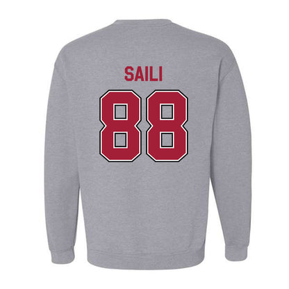 Arkansas - NCAA Football : Danny Saili - Classic Fashion Shersey Crewneck Sweatshirt-1