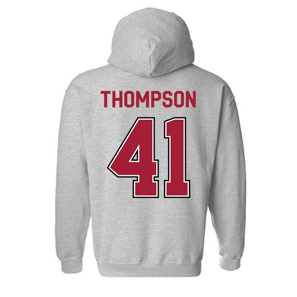 Arkansas - NCAA Football : Kyle Thompson - Classic Fashion Shersey Hooded Sweatshirt-1