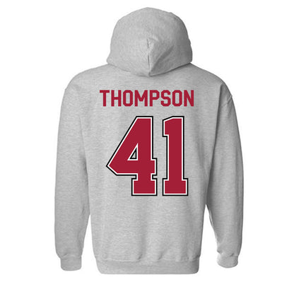 Arkansas - NCAA Football : Kyle Thompson - Classic Fashion Shersey Hooded Sweatshirt-1