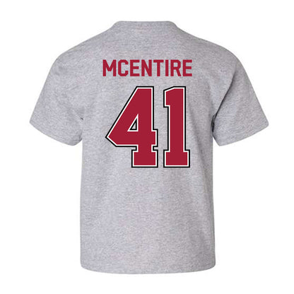 Arkansas - NCAA Baseball : Will McEntire - Classic Fashion Shersey Youth T-Shirt-1