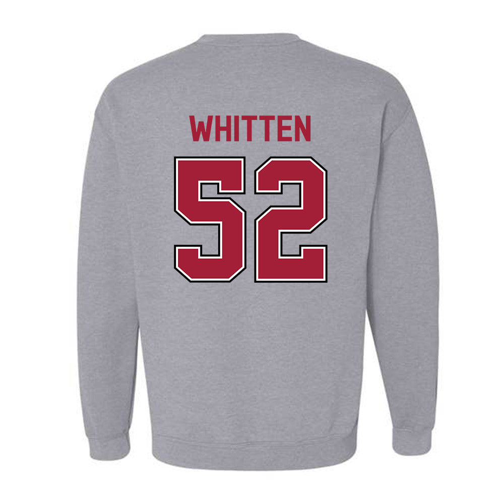 Arkansas - NCAA Football : Donovan Whitten - Classic Fashion Shersey Crewneck Sweatshirt-1