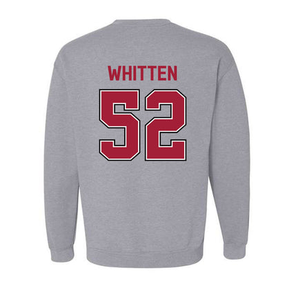 Arkansas - NCAA Football : Donovan Whitten - Classic Fashion Shersey Crewneck Sweatshirt-1