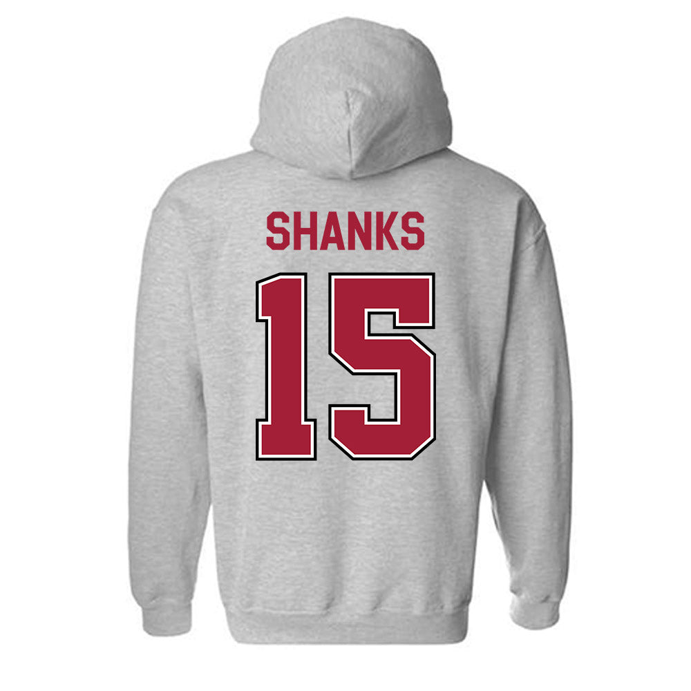 Arkansas - NCAA Football : Kam Shanks - Classic Fashion Shersey Hooded Sweatshirt-1