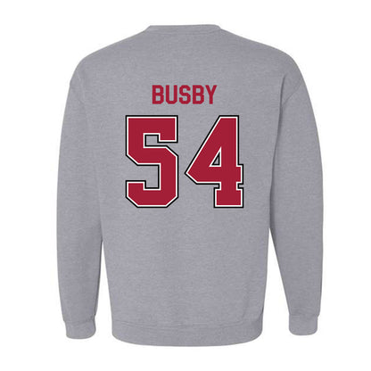 Arkansas - NCAA Baseball : Kel Busby - Classic Fashion Shersey Crewneck Sweatshirt-1