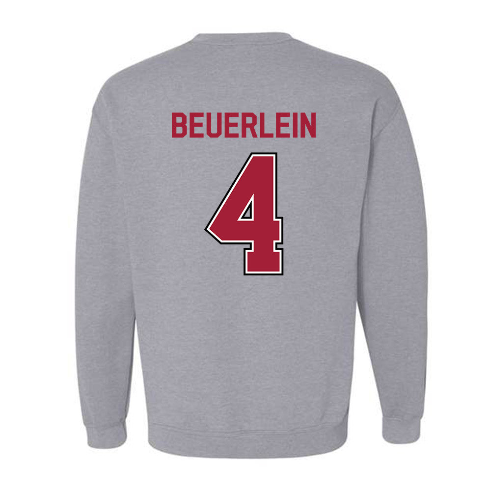Arkansas - NCAA Softball : Reis Beuerlein - Classic Fashion Shersey Crewneck Sweatshirt-1