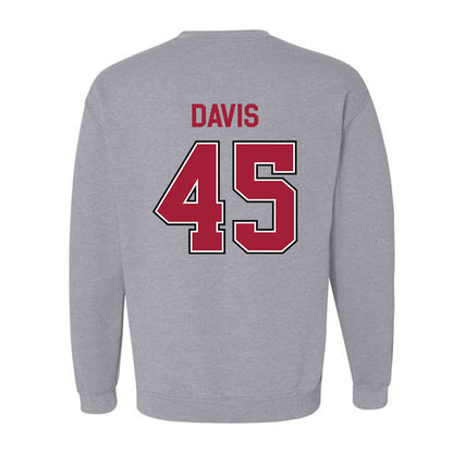 Arkansas - NCAA Football : Preston Davis - Classic Fashion Shersey Crewneck Sweatshirt-1