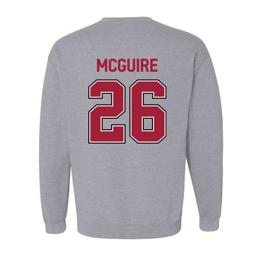 Arkansas - NCAA Baseball : Tate McGuire - Classic Fashion Shersey Crewneck Sweatshirt-1