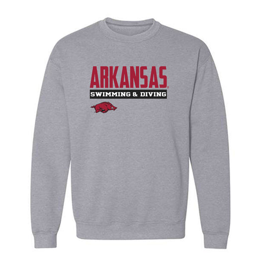 Arkansas - NCAA Women's Swimming & Diving : Majo Sanchez - Classic Fashion Shersey Crewneck Sweatshirt