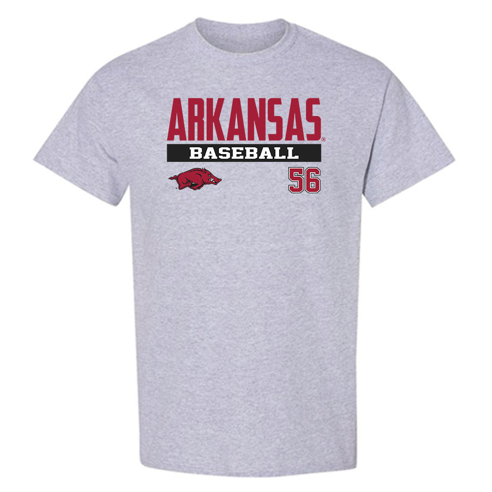 Arkansas - NCAA Baseball : Eli Crecelius - Classic Fashion Shersey T-Shirt-0