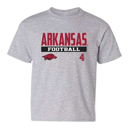 Arkansas - NCAA Football : Jordan Young - Classic Fashion Shersey Youth T-Shirt-0