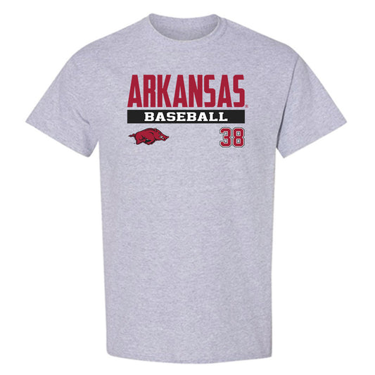 Arkansas - NCAA Baseball : Colin Fisher - Classic Fashion Shersey T-Shirt-0