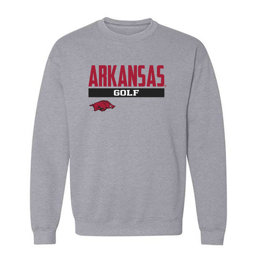 Arkansas - NCAA Women's Golf : Natalie Blonien - Classic Fashion Shersey Crewneck Sweatshirt