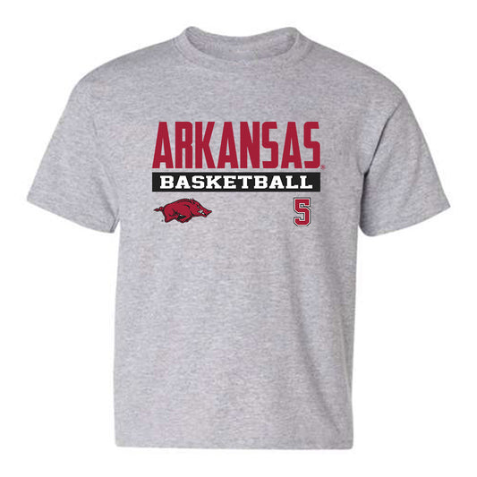 Arkansas - NCAA Men's Basketball : Cash Chavis - Classic Fashion Shersey Youth T-Shirt