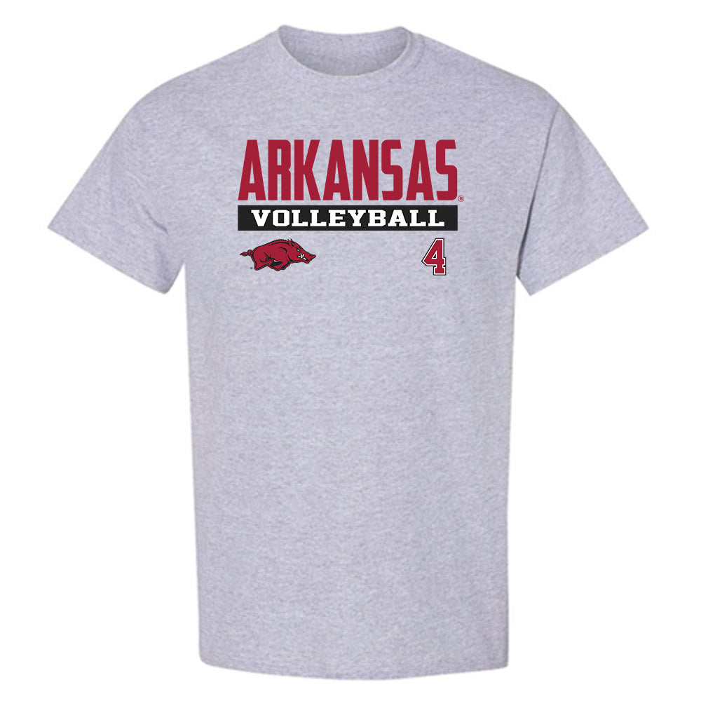 Arkansas - NCAA Women's Volleyball : Lily Dudley - Classic Fashion Shersey T-Shirt-0