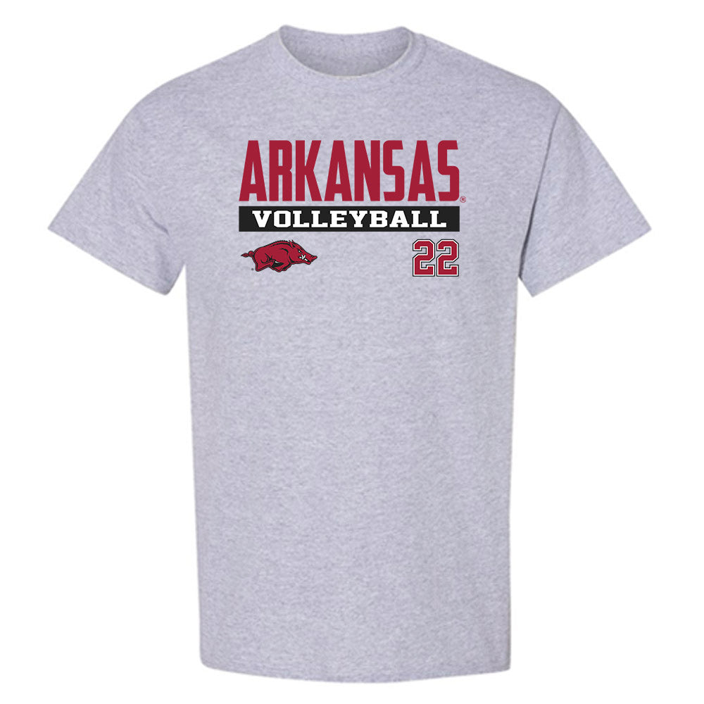 Arkansas - NCAA Women's Volleyball : Ava Roth - Classic Fashion Shersey T-Shirt-0