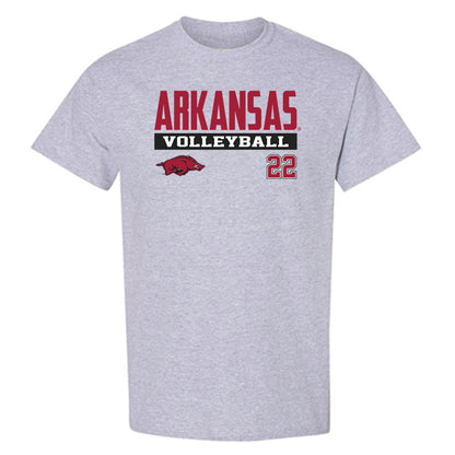 Arkansas - NCAA Women's Volleyball : Ava Roth - Classic Fashion Shersey T-Shirt-0