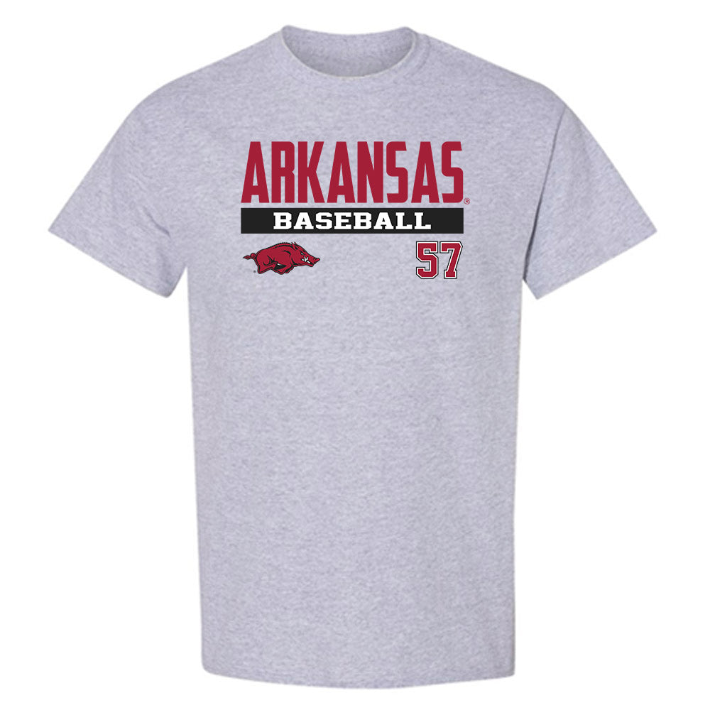 Arkansas - NCAA Baseball : Ross Felder - Classic Fashion Shersey T-Shirt-0