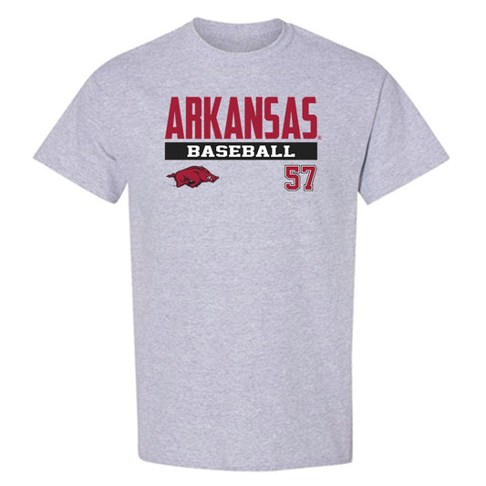 Arkansas - NCAA Baseball : Ross Felder - Classic Fashion Shersey T-Shirt-0