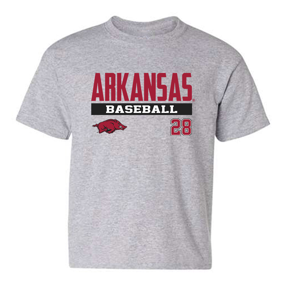 Arkansas - NCAA Baseball : Jordan Martin - Classic Fashion Shersey Youth T-Shirt-0