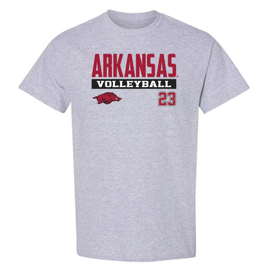 Arkansas - NCAA Women's Volleyball : Aleki Alexander - Classic Fashion Shersey T-Shirt-0