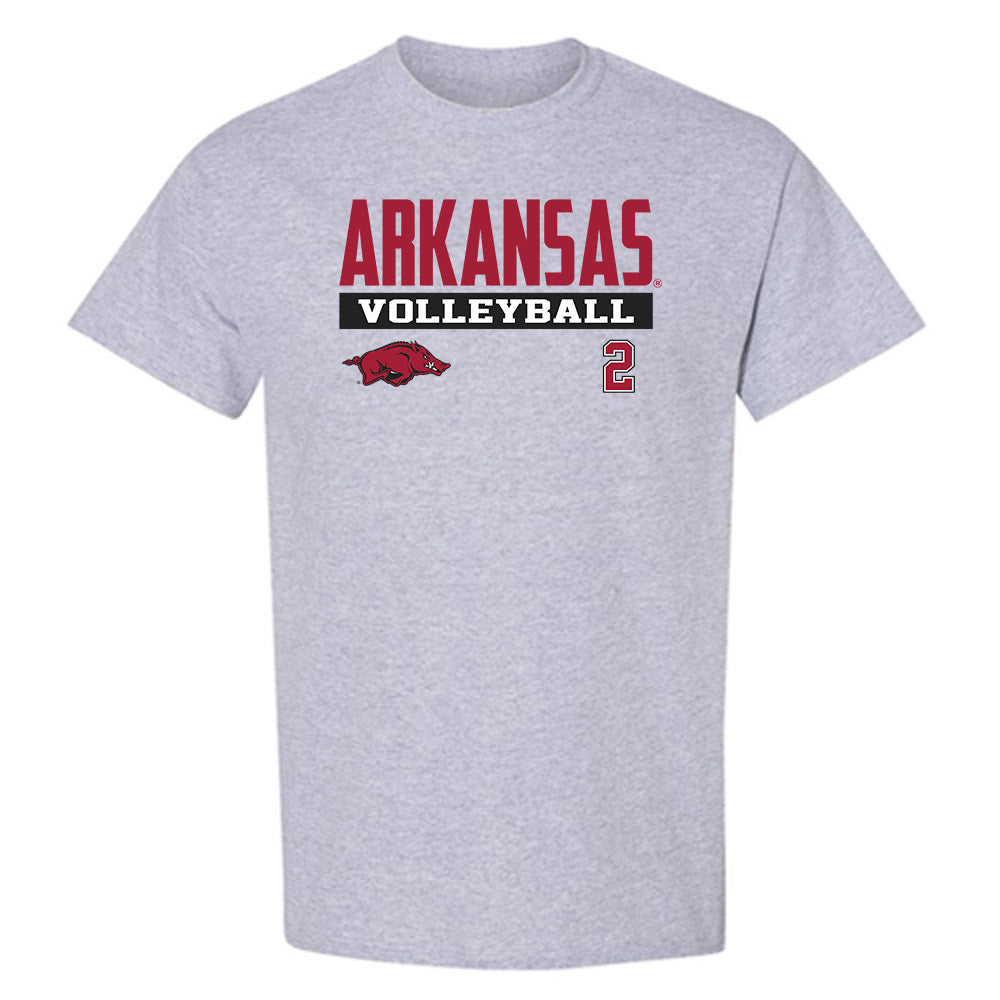 Arkansas - NCAA Women's Volleyball : Jada Lawson - Classic Fashion Shersey T-Shirt-0