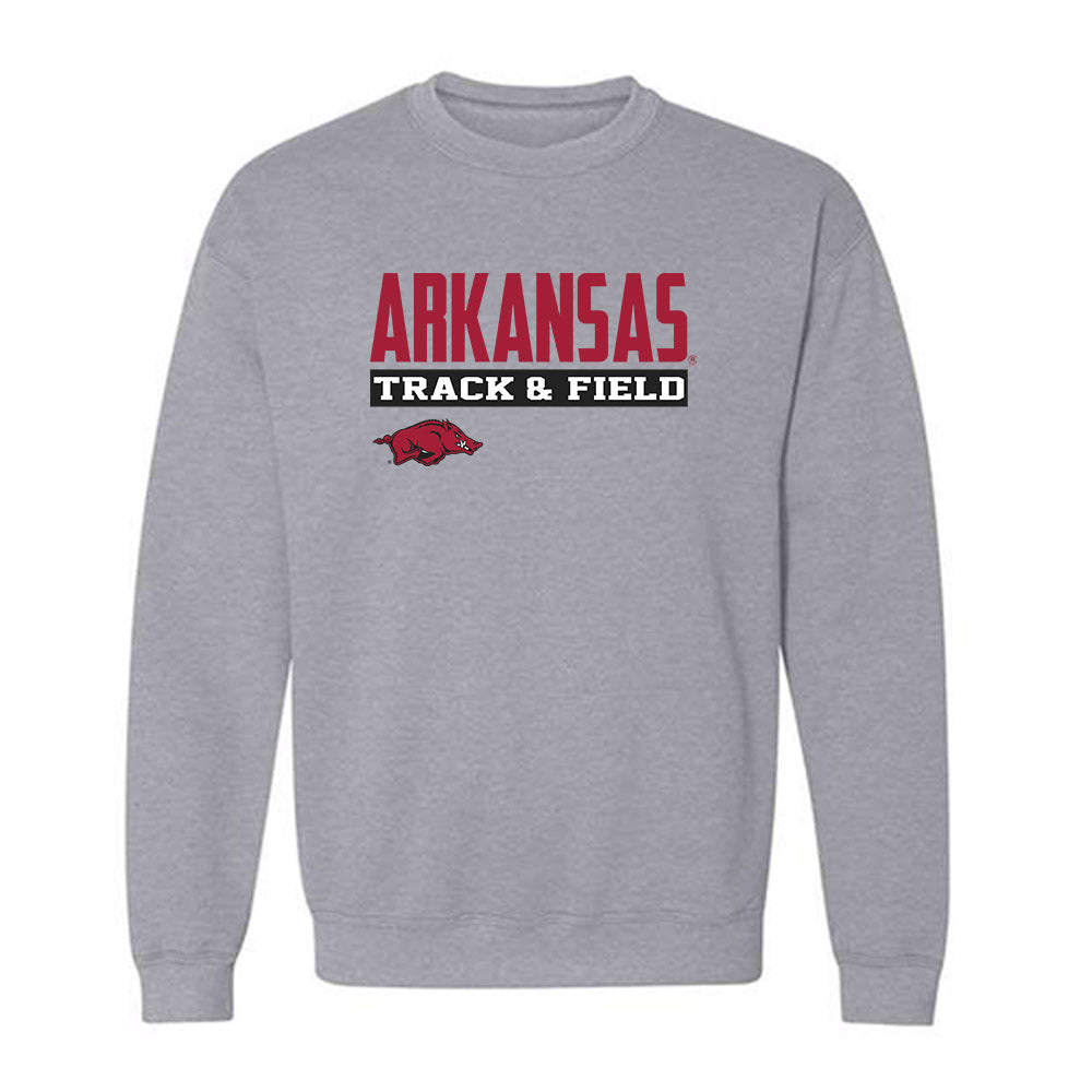 Arkansas - NCAA Men's Track & Field : Andrew Hughes - Classic Fashion Shersey Crewneck Sweatshirt