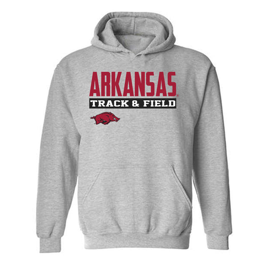 Arkansas - NCAA Women's Track & Field : Simone Ballard - Classic Fashion Shersey Hooded Sweatshirt-0