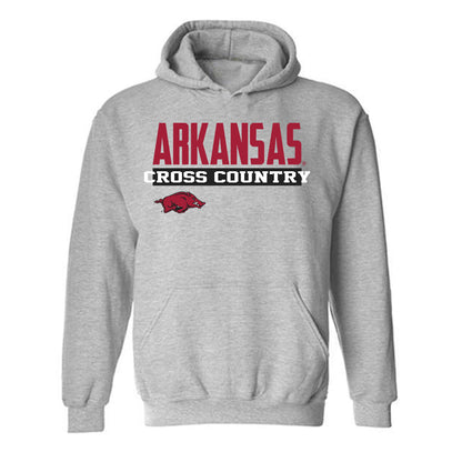 Arkansas - NCAA Women's Cross Country : Morgan Kirkland - Classic Fashion Shersey Hooded Sweatshirt-0