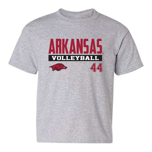 Arkansas - NCAA Women's Volleyball : Zoi Evans - Classic Fashion Shersey Youth T-Shirt-0
