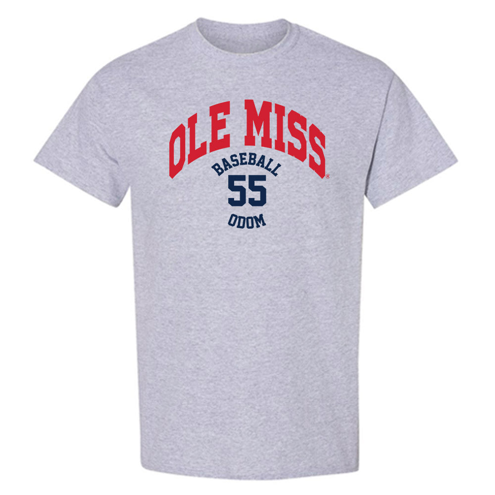 Ole Miss - NCAA Baseball : Leo Odom - Classic Fashion Shersey T-Shirt-0