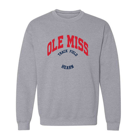Ole Miss - NCAA Men's Track & Field : Ashton Hearn - Classic Fashion Shersey Crewneck Sweatshirt-0