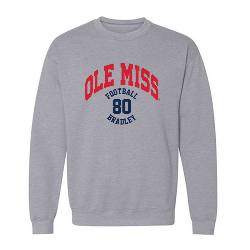 Ole Miss - NCAA Football : Hayden Bradley - Classic Fashion Shersey Crewneck Sweatshirt-0