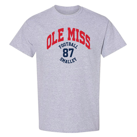 Ole Miss - NCAA Football : Wyatt Smalley - Classic Fashion Shersey T-Shirt-0