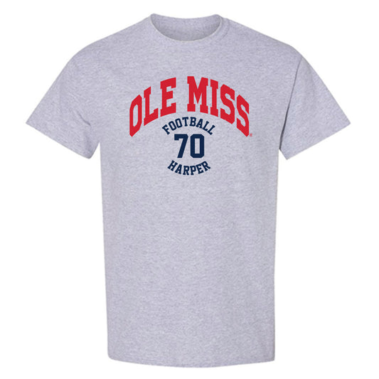 Ole Miss - NCAA Football : Devin Harper - Classic Fashion Shersey T-Shirt-0