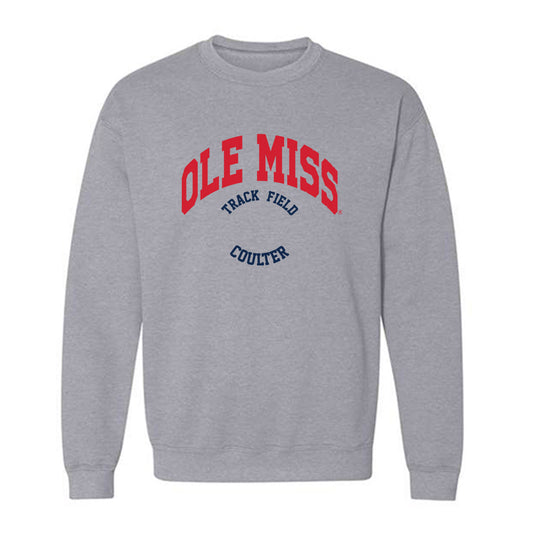 Ole Miss - NCAA Women's Track & Field : Carmela Coulter - Classic Fashion Shersey Crewneck Sweatshirt-0