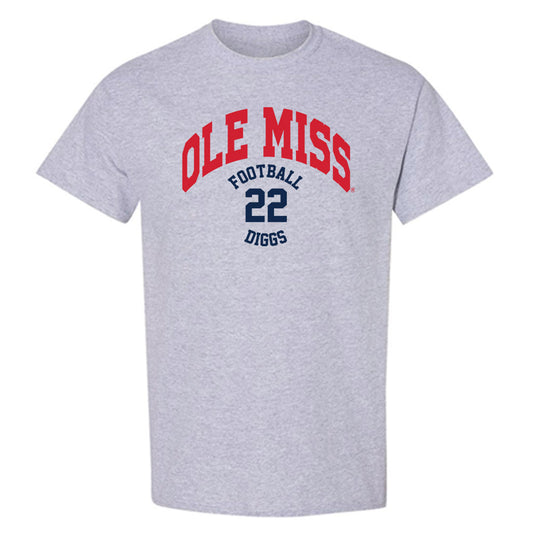 Ole Miss - NCAA Football : Logan Diggs - Classic Fashion Shersey T-Shirt-0