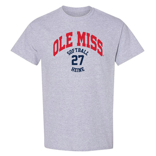 Ole Miss - NCAA Softball : Madi Heine - Classic Fashion Shersey T-Shirt-0