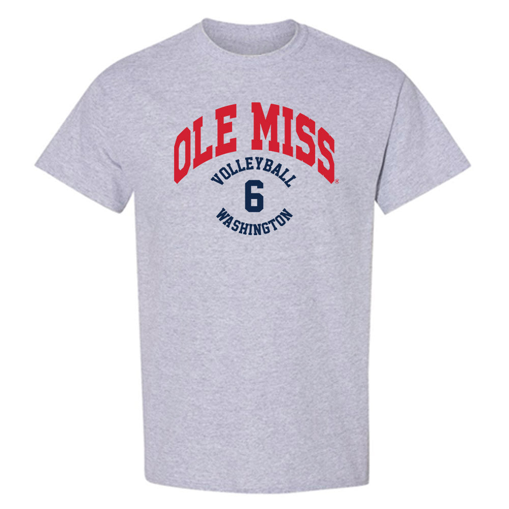 Ole Miss - NCAA Women's Volleyball : Nia Washington - Classic Fashion Shersey T-Shirt-0